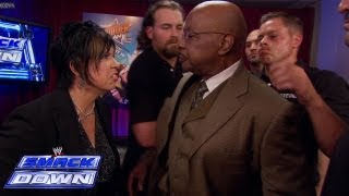 Vickie Guerrero has Theodore Long thrown off of SmackDown [upl. by Dorri]