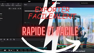 Bien EXPORTER ses VIDEO sur CapCut Pc [upl. by Liuka]