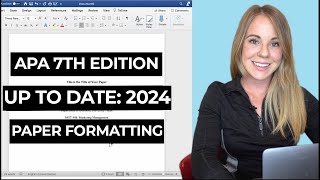 How to format your paper in APA style in 2024 [upl. by Narej]