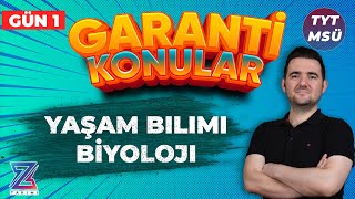 6 GÜNDE TYTMSÜ FKB GARANTİ KONULAR KAMPI  BİYOLOJİ 1 GÜN [upl. by Girardo8]