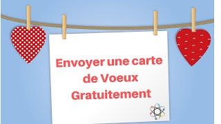 Envoyer une carte de vœux virtuelle gratuite [upl. by Inahet]