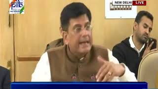 Union Minister Piyush Goyal speaks on Commercial Coal Mining [upl. by Kolnos]