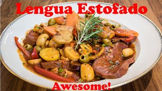 Filipino Lengua Estofado  Filipino Beef Tongue Recipe  Always Tasty  Two in the Kitchen [upl. by Gerik254]