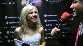 INTERVIEW WITH KRISTA SIEGFRIDS FINLAND 2013 [upl. by Ecarret813]