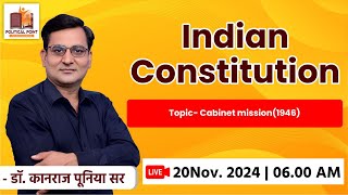 Cabinet Mission 1946 Indian Constitution  Political Point [upl. by Alidia]