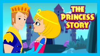 The Princess Story  The Frog Prince Sleeping Beauty Cinderella and Rapunzel  English Stories [upl. by Atires]