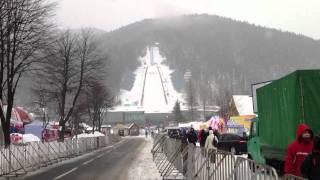 Zakopane przed czwartkowym treningiem  SkiJumpingpl [upl. by Hildie411]