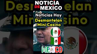 Ejercito Mexicano Desmantelan mini casino mexico sinaloa jalisco ejercitomexicano lpm culiacán [upl. by Casmey]