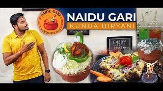 Famous కుండ బిర్యానీ  Naidu Gari Kunda Biryani Vijayawada  PotBiryani  kalyan kl vlogs [upl. by Elkraps240]