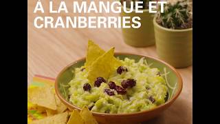 Guacamole à la mangue et cranberries [upl. by Elon]