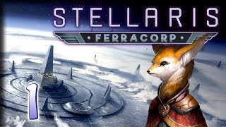 Tomorrows Solutions Today – Stellaris MegaCorp Gameplay – Lets Play Part 1 [upl. by Burlie]