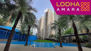 Lodha Amara Tour  Exploring Lodha Amara Thane  Apna Ghar To Apna Hi Hota Hai [upl. by Seem477]