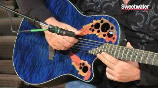 Ovation Celebrity Elite Plus CE44P8TQ Acousticelectric Guitar Demo  Sweetwater Sound [upl. by Amlez]