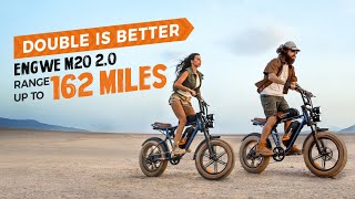 Introducing ENGWE M20 20  A Mopedstyled Ebike Offering Double Performance [upl. by Orlosky]