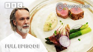 Preparing A Dish Based Around Mustard  The Professionals  Full Episode  S14 E8  MasterChef [upl. by Atteyek338]