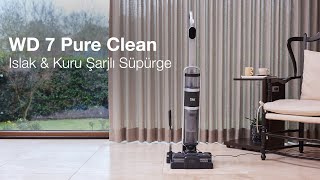 WD 7 Pure Clean Islak Kuru Dikey Şarjlı Süpürge  Fakir Hausgeräte [upl. by Cynthia]