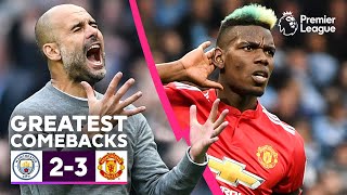 Paul Pogba inspires DRAMATIC Man Utd comeback vs Man City  Premier League [upl. by Sada]