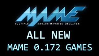 All MAME 0172 games [upl. by Reve]