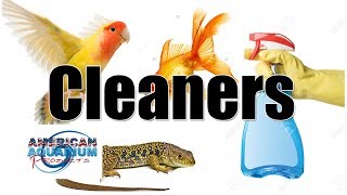 Fish Reptiles amp Bird Disinfectants Cleaners Pesticides amp Sterilizers [upl. by Anide]