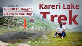 Kareri Lake Trek  10000 ft Height  Dharamshala [upl. by Bainbridge]