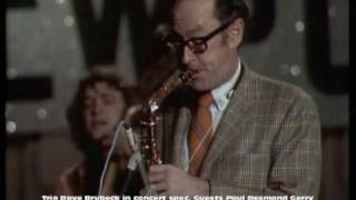 Dave Brubeck Trio spec Guest Paul Desmond amp Gerry Mulligan part 3 take the a train [upl. by Ynatterb]