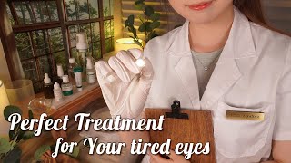 ASMR Perfect Treatment for Your Tired Eyes✨ [upl. by Corenda565]