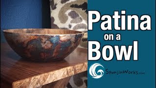 Chemical Patina on a Bowl  HowTo Ep 71 [upl. by Elleirbag]