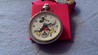 Mickey Mouse Pocket Watch Video [upl. by Weider]