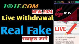 101f game withdrawal problem  101f withdrawal kaise kare  101f game real fake  Aviator game [upl. by Aila]