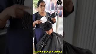 Baby Girl Haircut At Vishwa Beauty World [upl. by Formica]