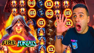 🎰REMONTANDA EN LA NUEVA SLOT  🔥FIRE PORTALS🔥 [upl. by Fidelia513]