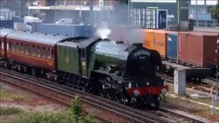 60103 Flying Scotsman at Millbrook Southampton [upl. by Erbas]