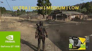 Red Dead Redemption 1 gt1030 gt1030benchmarks rdr [upl. by Eirolam591]