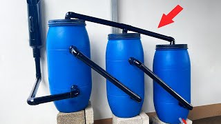 Amazing inventions of 60 year old plumber Endless free water energy idea from PVC pipes and cement [upl. by Gimpel]