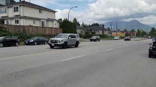 Two VPD Units Responding Lights amp Sirens [upl. by Strephon]