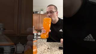 Powerade Orange Lets go shorts powerade orange chug chugging [upl. by Ettenan774]