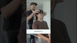 wavy hair perm  gaya rambut ikal pria  hair idol studio [upl. by Ala]