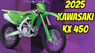 All New 2025 Kawasaki KX450 Gets Update [upl. by Harriman]