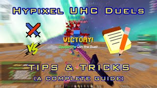 Minecraft PvP  Hypixel UHC Duels Tips and Tricks  A Complete Guide [upl. by Anaibaf]