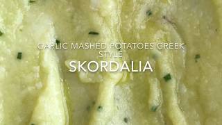 SkordaliaGarlic Mashed Potatoes Greek Style By AGREEKTWIST [upl. by Johan142]