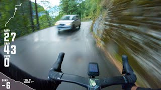 Wet Descent in Switzerland😬Grosse Scheidegg [upl. by Spearman]