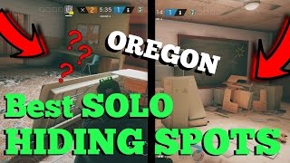 The SOLO Hiding Spots That WORK On OREGON  Rainbow Six Siege Velvet Shell [upl. by Aierdna]