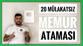 20 MEMUR ALIMI RİZE RTE MÜLAKATSIZ PERSONEL ALIMI KPSS 50  70 PUANLA ATAMA [upl. by Richma]