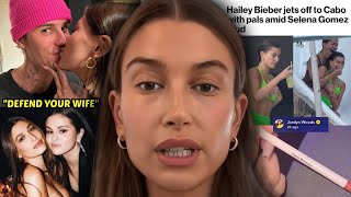 Hailey Bieber EXPOSED by Selena Gomez fanswheres Justin Bieber [upl. by Jenne714]