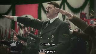 Die Hitlerleute German  English Lyrics [upl. by Noitsirhc625]