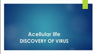 acellular life  discovery of viruses  tobacco mosaic virus  class 11 biology Sindh board [upl. by Aecila]