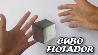 como hacer un cubo flotador│ILUSIONES OPTICAS [upl. by Arlyne321]