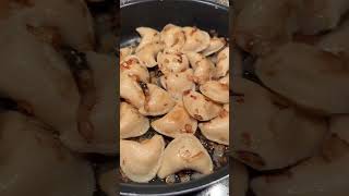 Pierogies tabomukbang food pierogies [upl. by Buckden604]