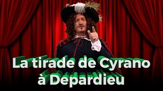 La tirade de Cyrano de Bergerac à Depardieu  James Deano  Le Grand Cactus 148 [upl. by Lednyk]