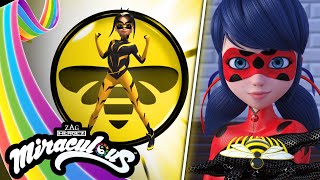 MIRACULOUS  🐝 VESPERIA  Transformation ☯️  SEASON 4  Tales of Ladybug and Cat Noir [upl. by Martine774]